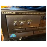 Technics Stereo Receiver, Sony VCR and TEAC Compact Disc Multi Player