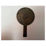 Japanese Bronze Kagami Hand Held "Mirror"