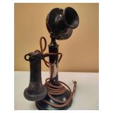 Antique Candlestick Desk Phone