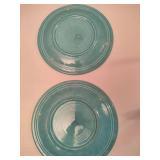 Turquoise Fiesta Dinner & Salad Plates