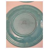 Turquoise Fiesta Dinner & Salad Plates