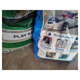 Lot of Concrete Materials, Play Sand, Paver Base, Etc