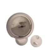 WOPET - Automatic Dog or  Cat Dispenser with Desiccant Bag, Programmable 6 Meals, 5L, White