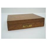 St Paul Book and Stationary wood box with jewelry