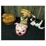 Animal Themed Cookie Jars
