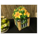Floral Cookie Jars