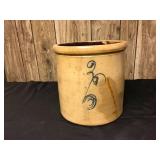 Antique Redwing Crock