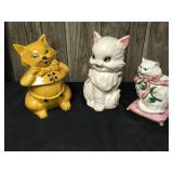 Vintage Cat Cookie Jar
