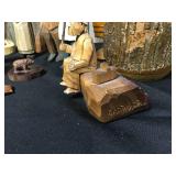 Wooden Figurine Lot