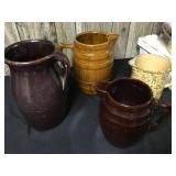 Stoneware Pitchers 2