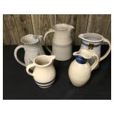 Stoneware Pitchers 3