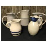 Stoneware Pitchers 3