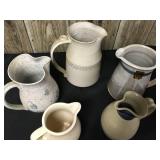 Stoneware Pitchers 3