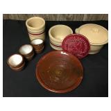 Red/Brown Pottery Bowls