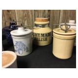 Stoneware Crocks