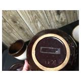 Brown Pottery Bowls