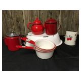 Enamelware Lot
