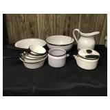 Black & White Enamelware