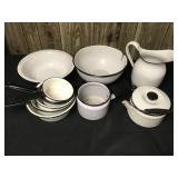 Black & White Enamelware