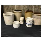 Stoneware  Crocks