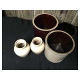 Stoneware Crocks & Vases