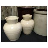 Stoneware Crocks & Vases