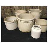 Stoneware Crocks
