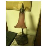 Floral Lamp and Picture