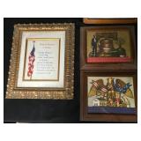 Patriotic Framed Art
