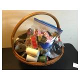 Basket of Ribbon
