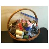 Basket of Ribbon