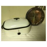 Electric Roaster and Serving Platter