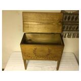 Vintage Pine Storage Chest