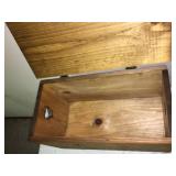 Vintage Pine Storage Chest
