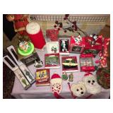 Vintage-Present Christmas Ornaments