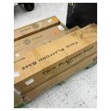Twin Size EnForce 7" Metal Foundation with Headboard Bracket and Legs