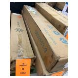 HOMZENE6 in. Full Size Metal Box Spring with Fabric Cover, Stable Support Mattress Foundation, Easy Assembly, Heavy Duty