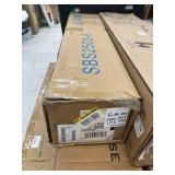 HOMZENE6 in. Full Size Metal Box Spring with Fabric Cover, Stable Support Mattress Foundation, Easy Assembly, Heavy Duty