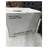 MUSTEE46 in. x 34 in. Plastic Laundry Tub