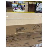 Husky97.5 in. W x 43.75 in. H x 32 in. D Adjustable Metal Overhead Garage Storage Rack in White