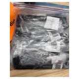 (20-Pack) 5 in. Matte Black Solid Square Cabinet Bar Drawer Center-to-Center Pulls