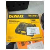 DEWALT12V to 20V MAX Lithium-Ion Dual Port Jobsite Charging Station with (2) USB Ports