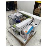Pallet of Assorted used/open box mailboxes