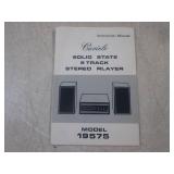 (EC1) Vintage Cariole 19575 8-Track...