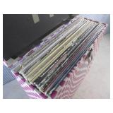 (G-1) Vintage Record Case Full of A...