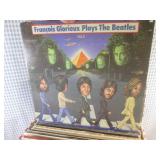 (G-1) Vintage Record Case Full of A...