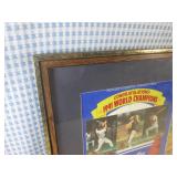 (D-4) Framed Minnesota Twins 1991 W...