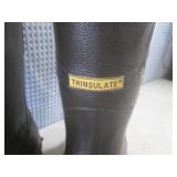 (BS) Pair of Thinsulate Rubber Boot...