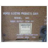 (D-3) Vintage Electrophonic 949 AM/...
