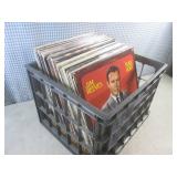 (F-2) Crate of Assorted Records...